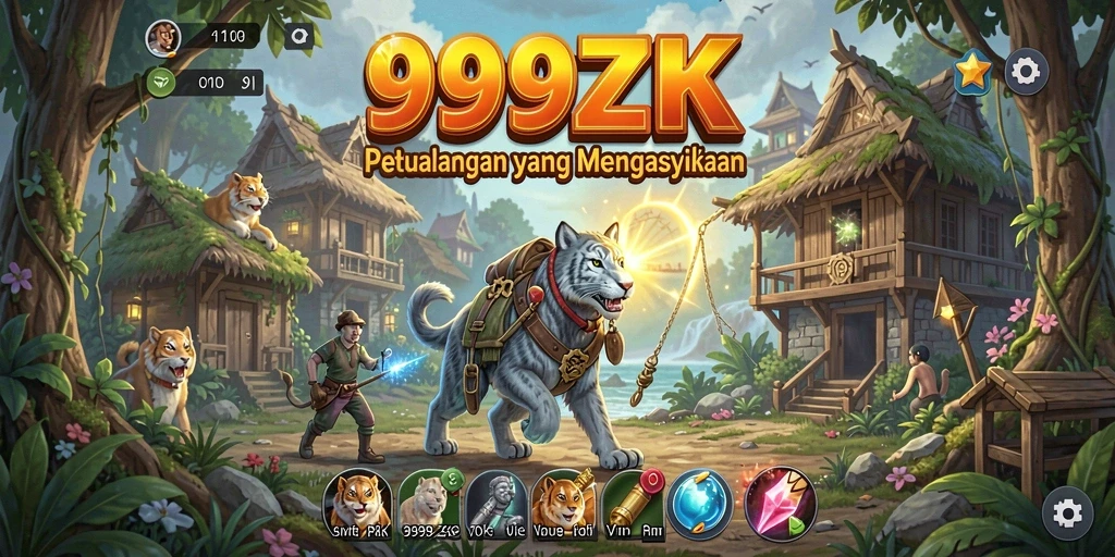 Gameplay seru dan penuh tantangan dari 999ZK saat menjelajahi dunia petualangan.
