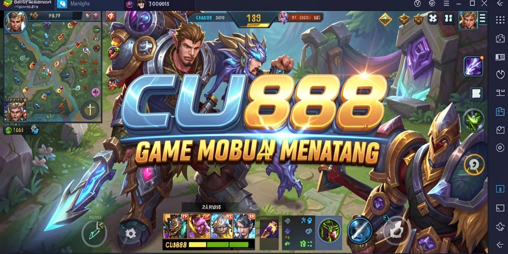 Tampilan aksi seru dalam gameplay CU888 yang mendebarkan.