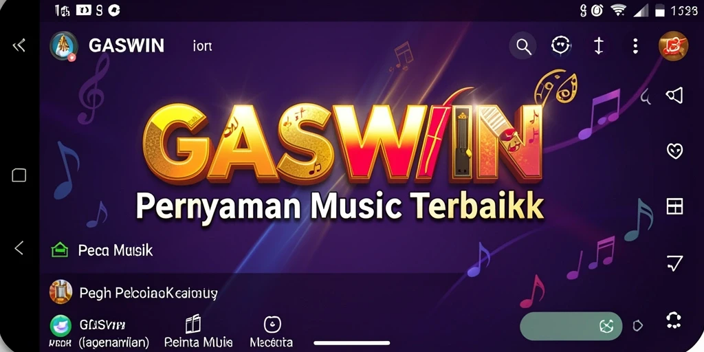 Screenshot utama dari gameplay GASWIN yang menarik dan interaktif.