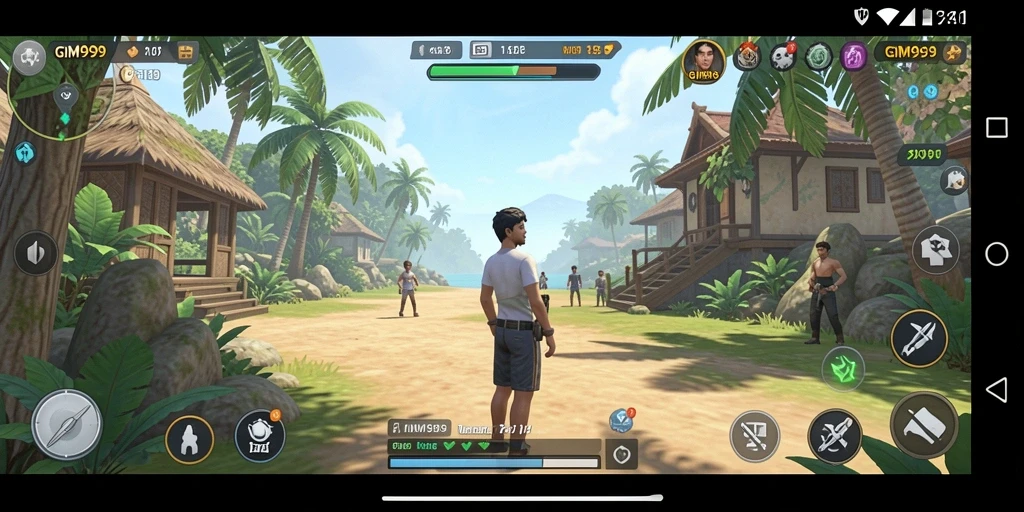 GIM999 menampilkan gameplay yang mengasyikkan dan bersahabat.
