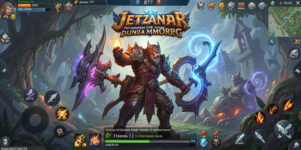 Gameplay JET77 yang menarik dalam dunia MMORPG.