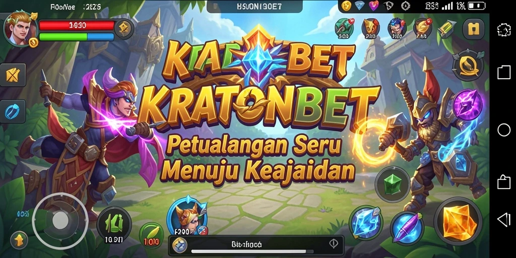 Screenshot gameplay KRATONBET menampilkan aksi petualangan yang mendebarkan.