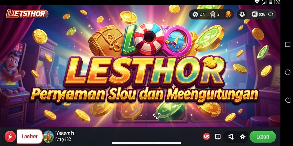 Tampilan menawan dari gameplay LETSTHOR yang penuh aksi.