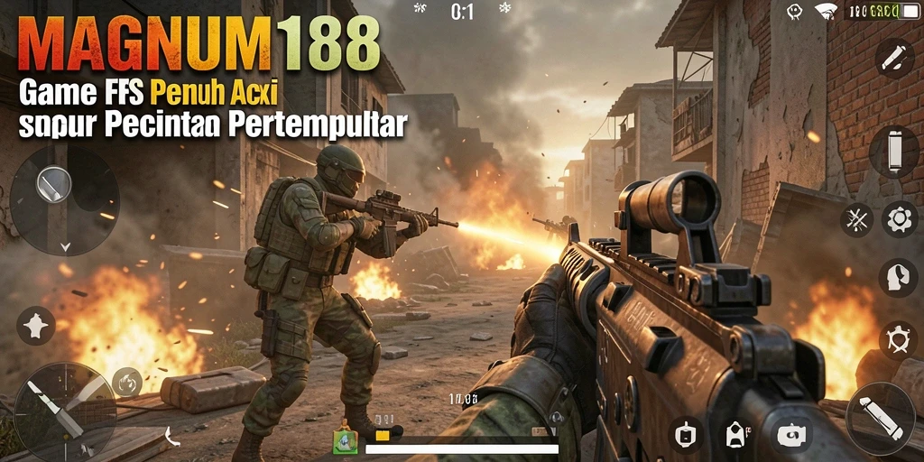 Tangkapan layar gameplay MAGNUM188 yang menegangkan dan realistis.