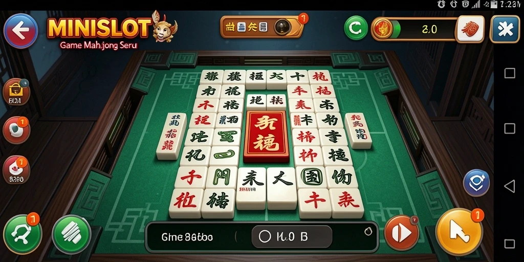 Gambaran gameplay seru dalam game Mahjong MINISLOT.