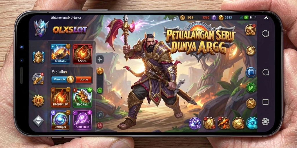 Tangkapan layar OLXSLOT menampilkan aksi seru dalam pertempuran ARPG.