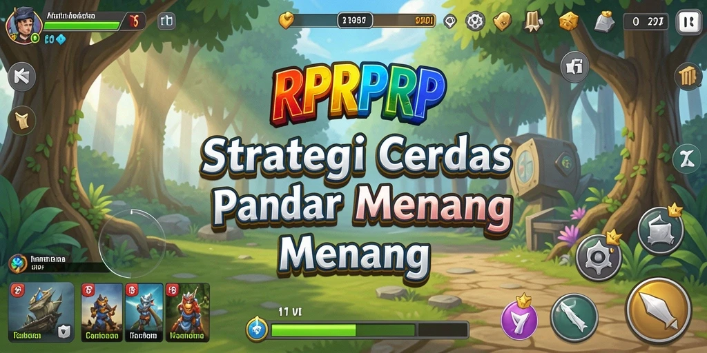 Tampilan gameplay RPRPRP yang seru dan strategis.